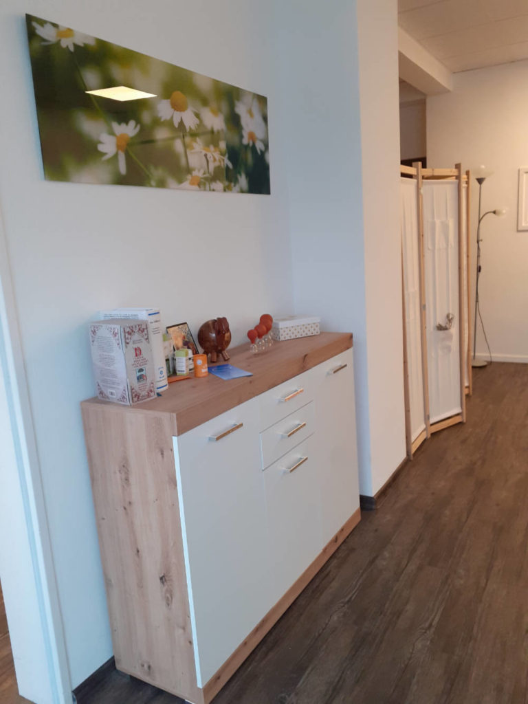Empfang, Innenansicht, Naturheilpraxis Altenbochum